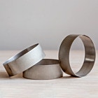 BakeryBits Handmade Heavy-Duty Stainless Crumpet Rings