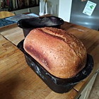 Netherton Foundry 2lb/1kg Black Iron Loaf Tin Cloche