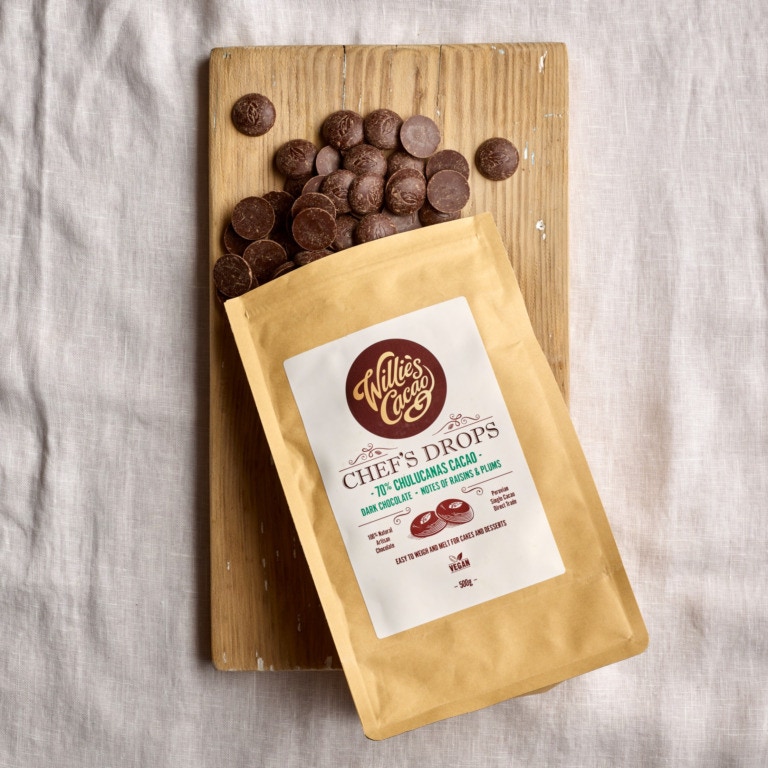 Chef's Drops 70% Chulucanas Cacao - Vegan, 1kg