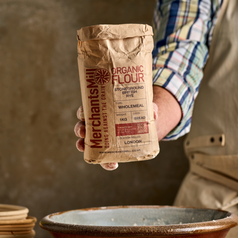 Merchants Mill Organic Stoneground Wholemeal Rye Flour