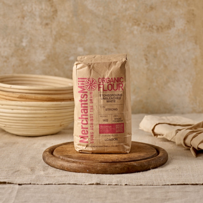 Merchants Mill Organic Stoneground Strong White Flour