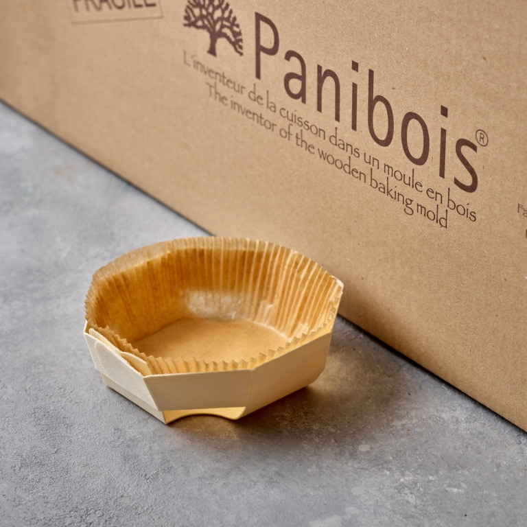 Panibois 500ml "Octoron 145" Baking Basket WHOLE CASE of 210