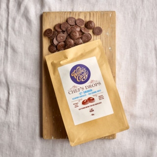 Chef's Drops 42% Surabya Vegan Milk Chocolate, 1kg