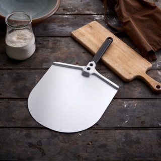 GI Metal Short-Handled Pizza Peel 30cm head & 55cm long