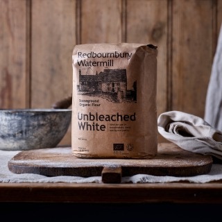 Redbournbury Organic Strong White Flour-3kg