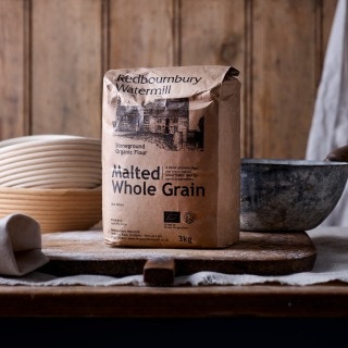 Redbournbury Organic Malted Wholegrain Flour-3kg