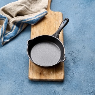 Cast-Iron Frying Pan or Skillet 16.5cm (6.5")