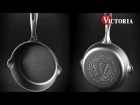 Meet the beautiful Victoria Cast Iron Skillet in 8''