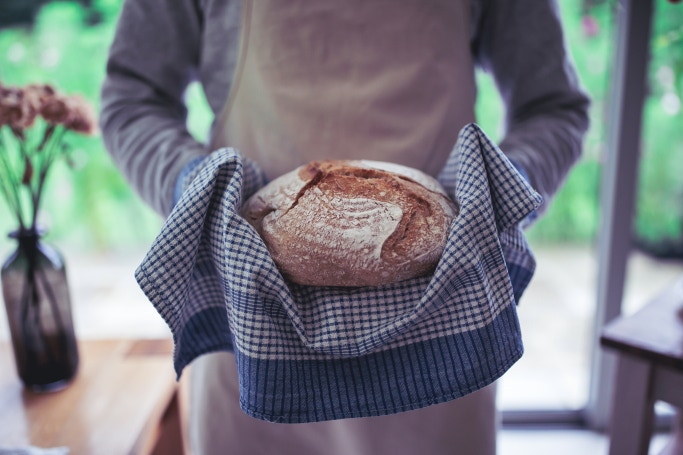 Hot loaf at South Downs Sourdough